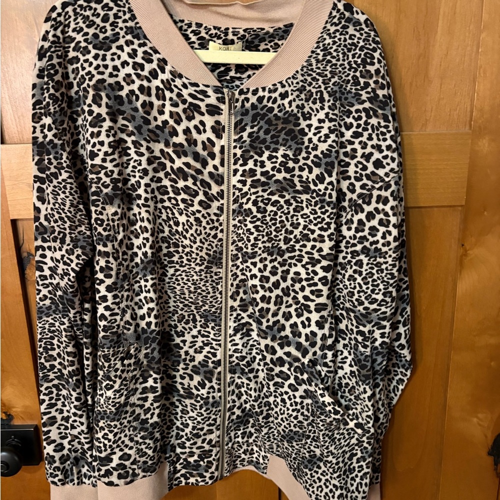 Lightweight leopard jacket - Picture 3 of 3